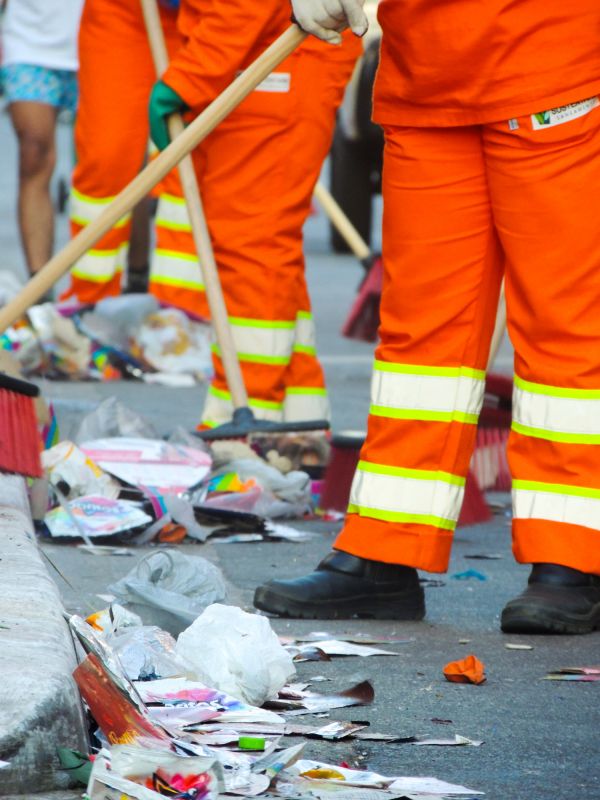 Local Sanitation pros at work
