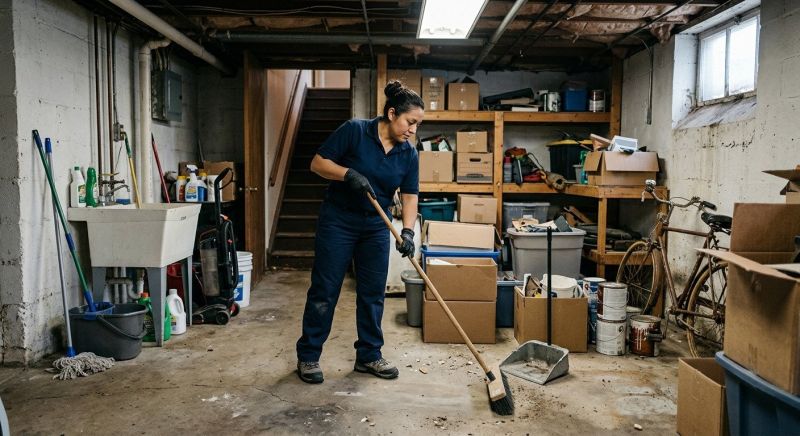 Basement Vacuuming in Frisco, TX