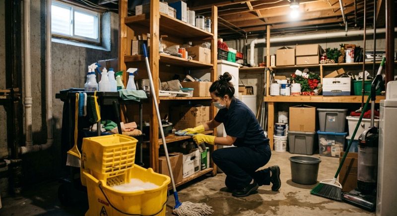 Basement Vacuuming in Puyallup, WA