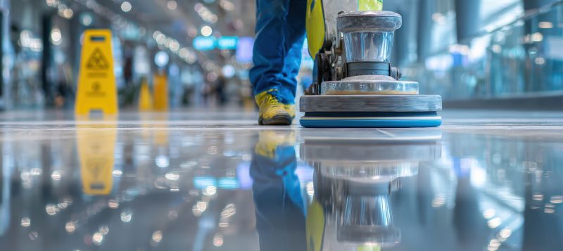 Commercial Floor Shining in Madison, WI