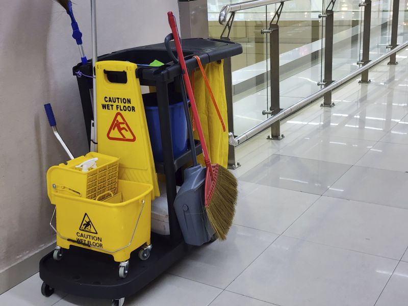 Commercial Kitchen Mopping in Conroe, TX